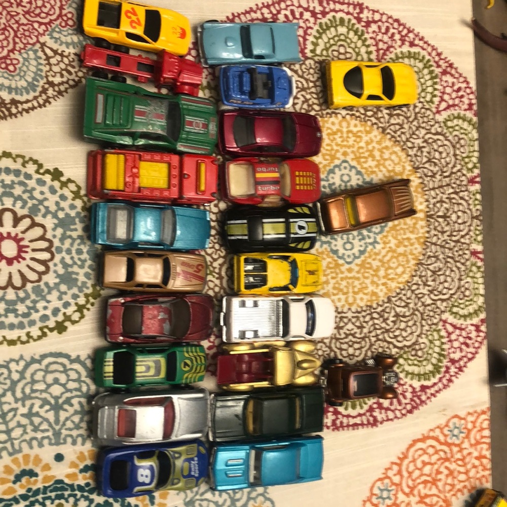 Small race track cars